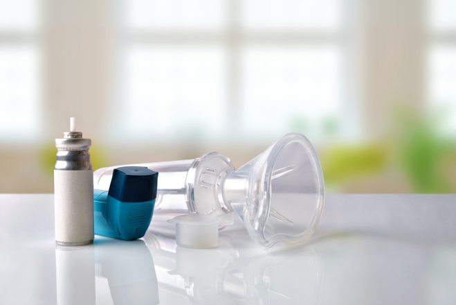 Triple inhaler therapy for asthma appears to improve outcomes