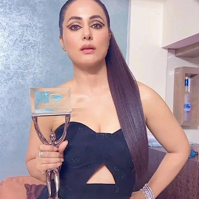 Indian Television Academy Awards 2022 Winners - Hina Khan