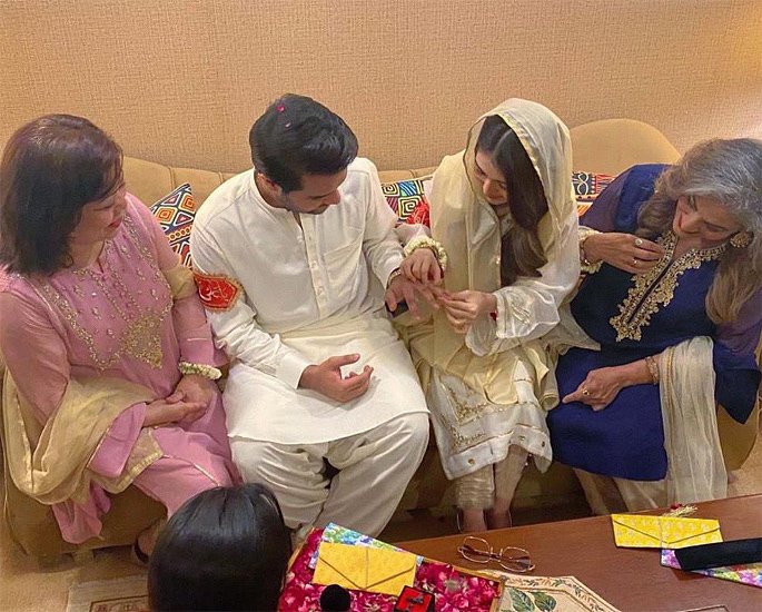 Singer Asim Azhar Gets Engaged to Model Merub Ali - IA 2