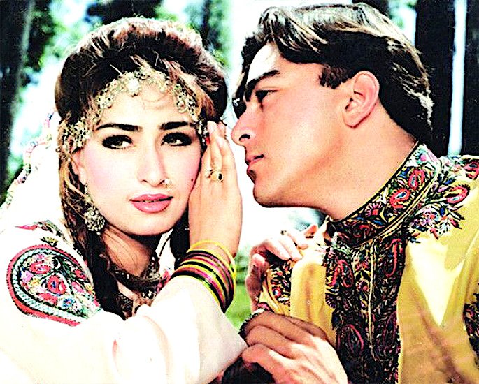Pakistani Films: 10 Famous Onscreen Couples - Shaan Shahid Reema Khan