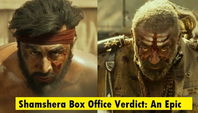 Shamshera Total Box Office & Verdict: An Epic Disaster