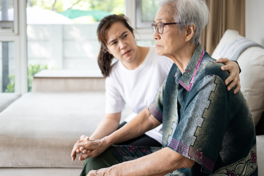 One in three Alzheimer’s disease family caregivers has persistent symptoms of depression