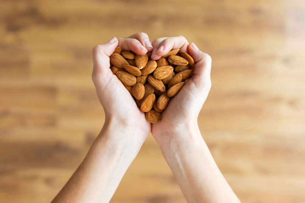 Snacking on almonds boosts gut health