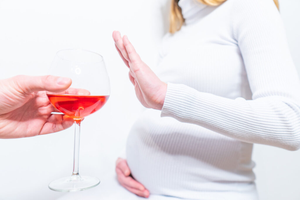 Drinking during pregnancy changes baby’s brain structure
