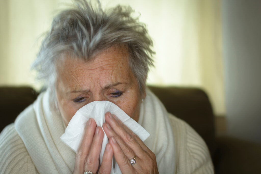 Study hints at why older people are more susceptible to the flu