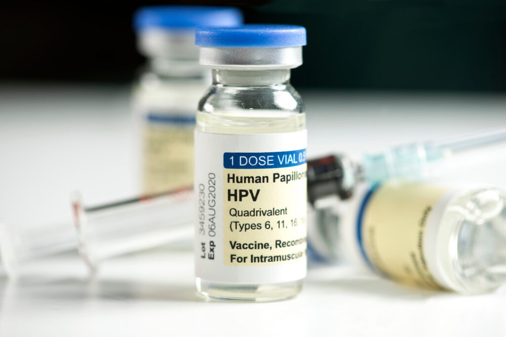 Why do many young cancer survivors forgo human papillomavirus vaccination?