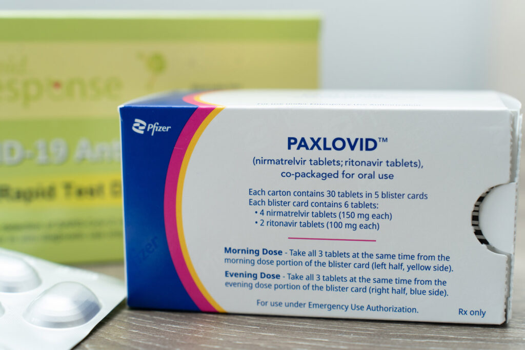 Paxlovid associated with lower risk of hospital admission