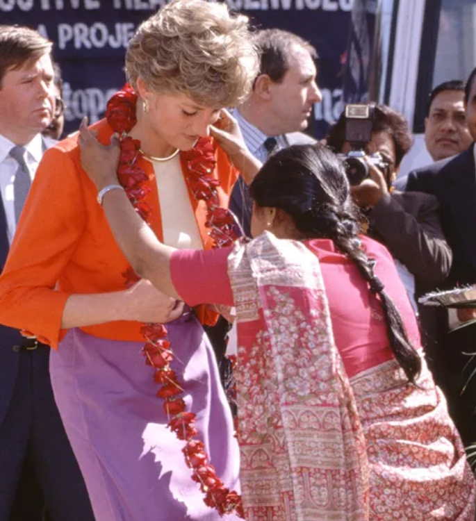 Princess Diana's Relationship with India