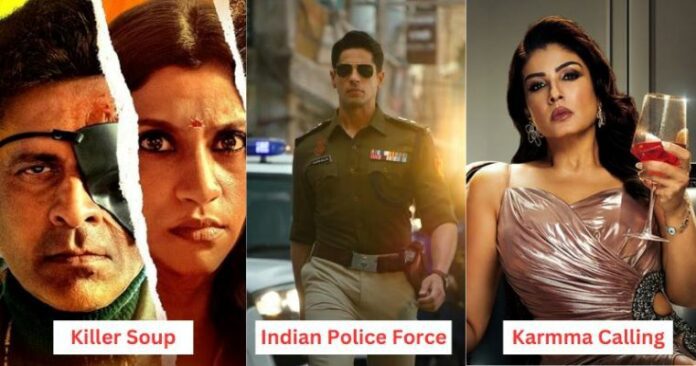 5 Amazing Hindi Web Series Releasing in January 2024: Indian Police Force, Killer Soup and more
